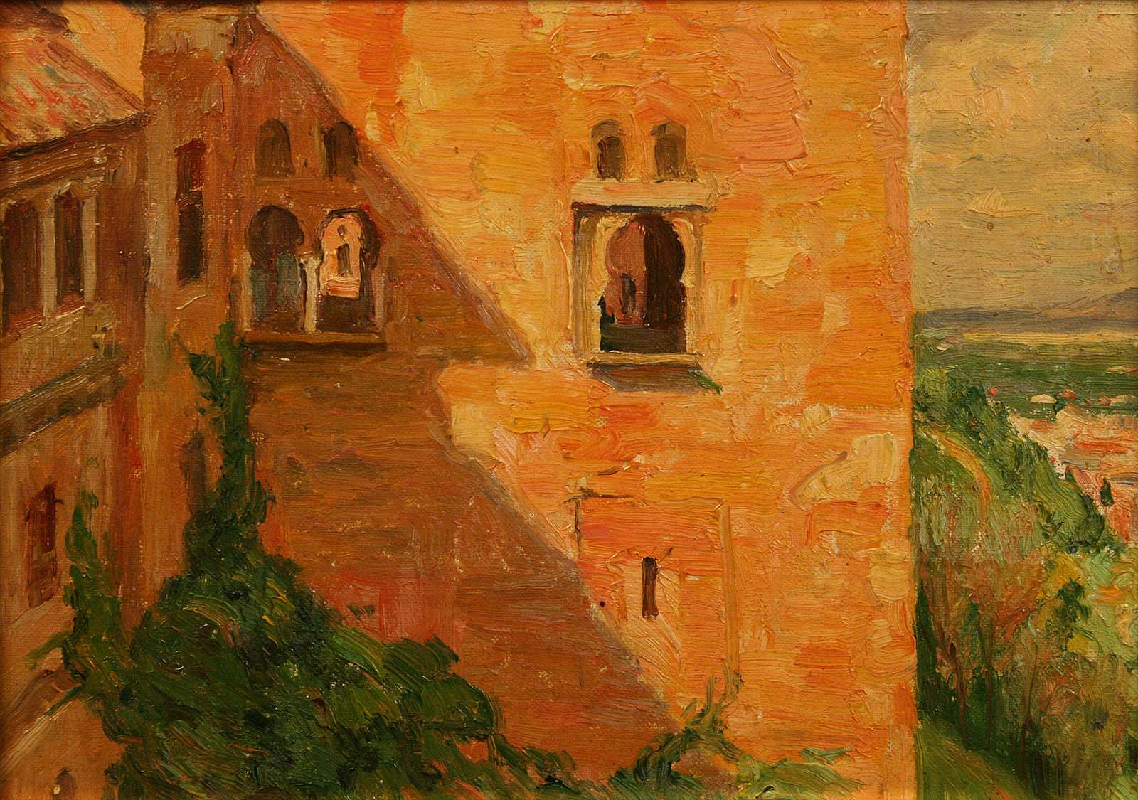 The Alhambra; [Castle in Spain]